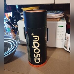 Asobu Black and Orange Portable Cold Brew Coffee Maker